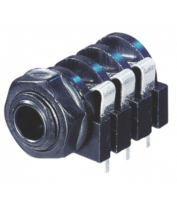 CONECTOR JACK 6.35MM STEREO...